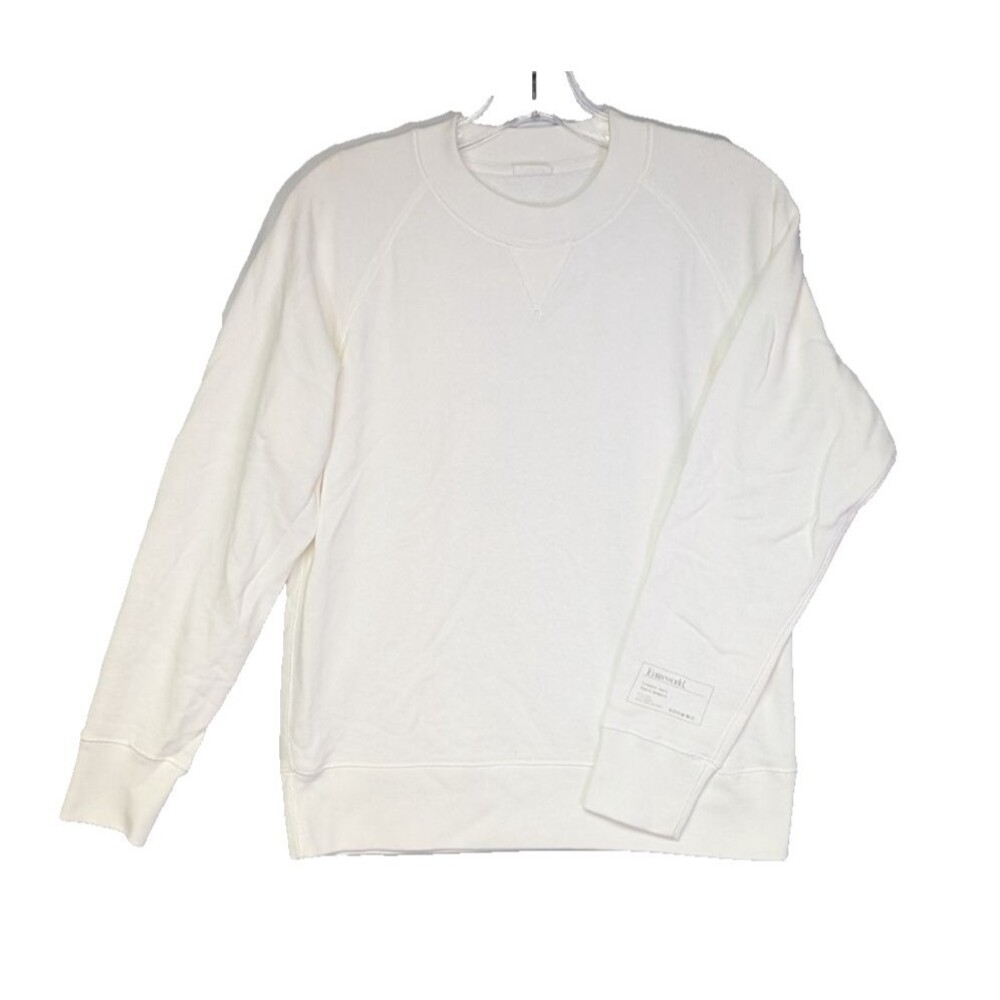 Entireworld Mens Type A Version 3 Crew Neck Sweatshirt Ivory Size XS
